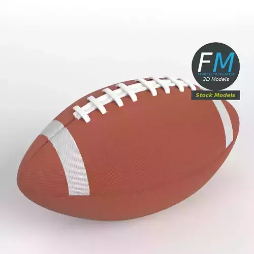 American football ball 2