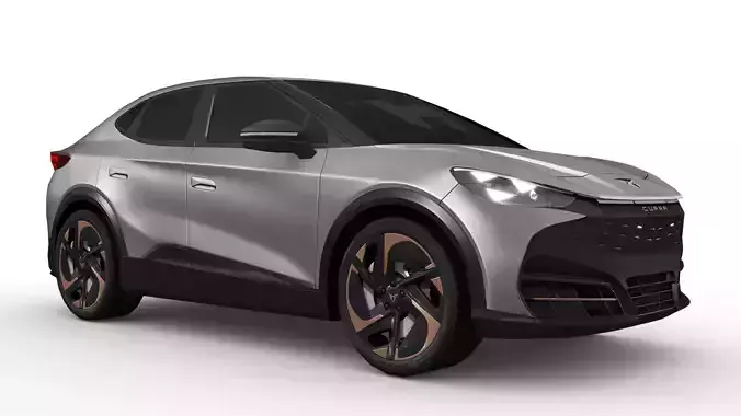 Cupra Tavascan 2024 Low-poly 3D model