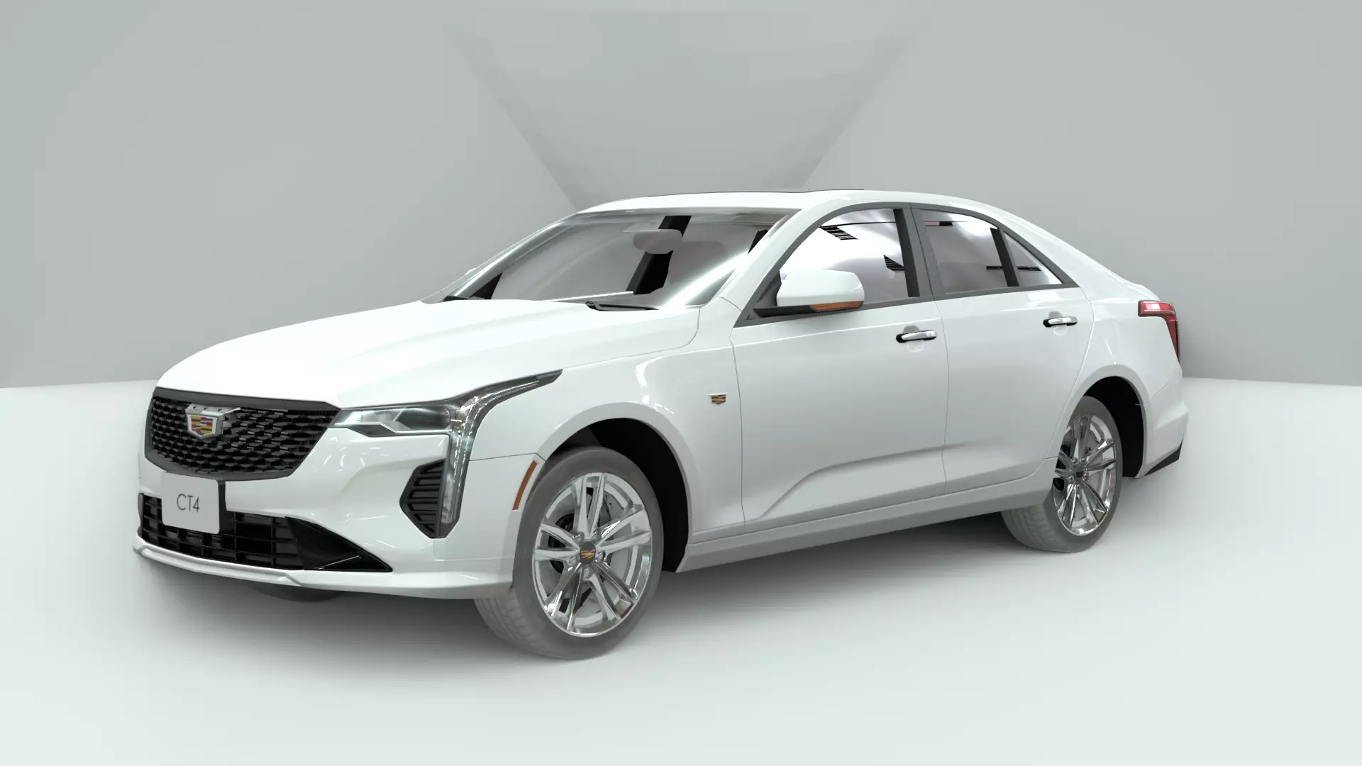 Cadilac ct4 2021 3D model