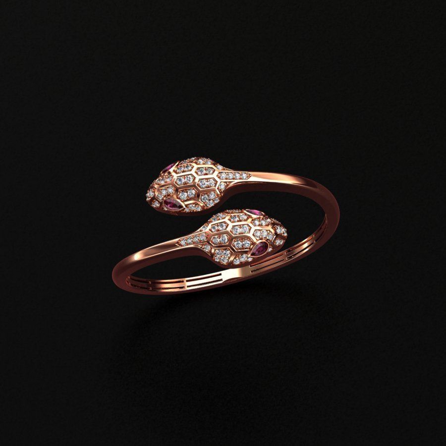 BVLGARI Bracelets 3D print model_2