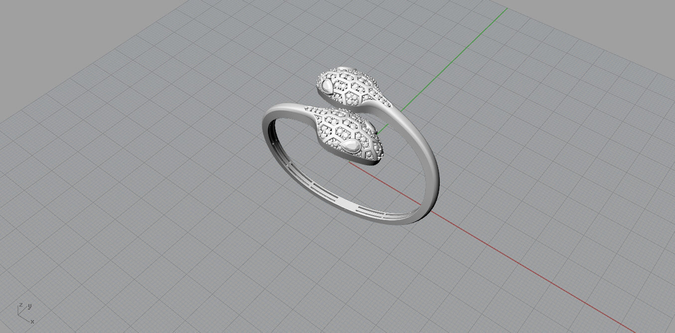 BVLGARI Bracelets 3D print model_6