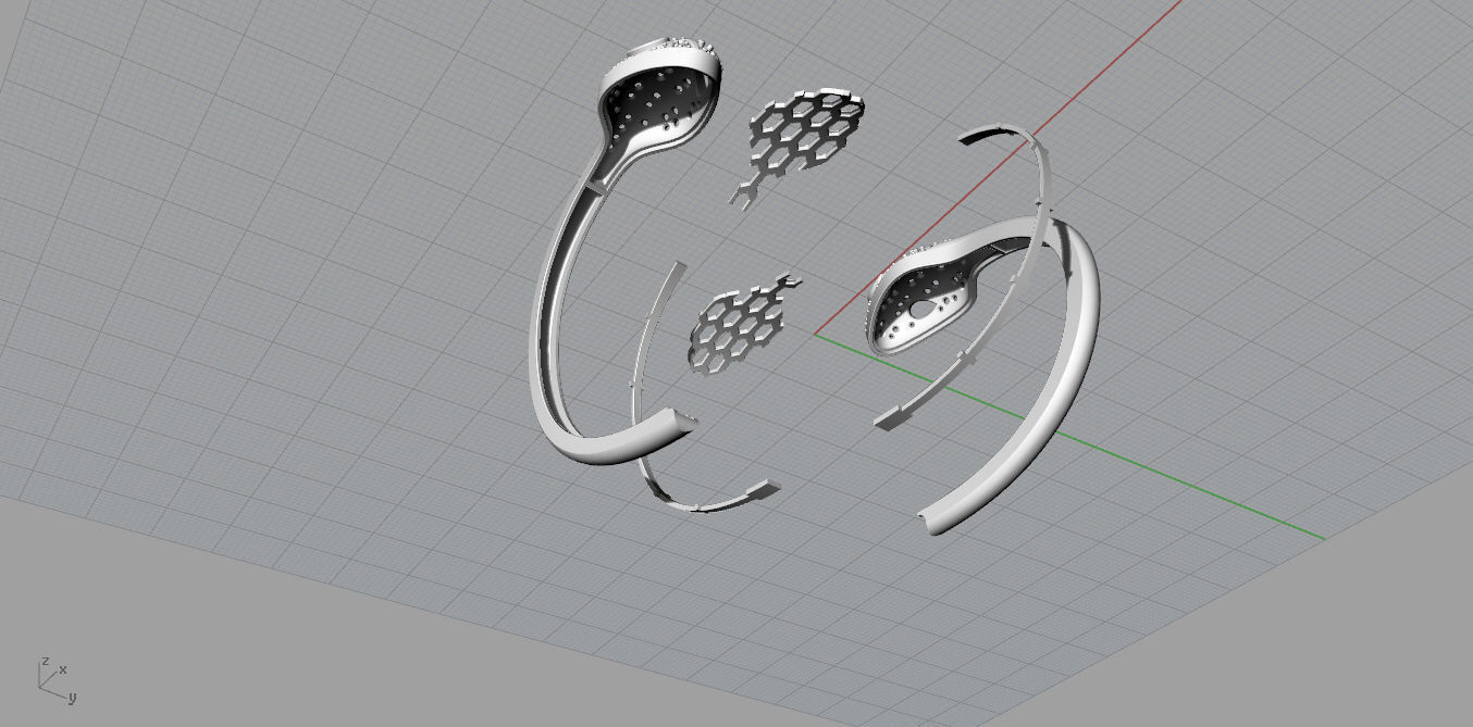 BVLGARI Bracelets 3D print model_21