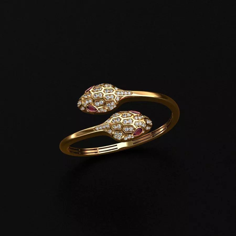 BVLGARI Bracelets 3D print model_0