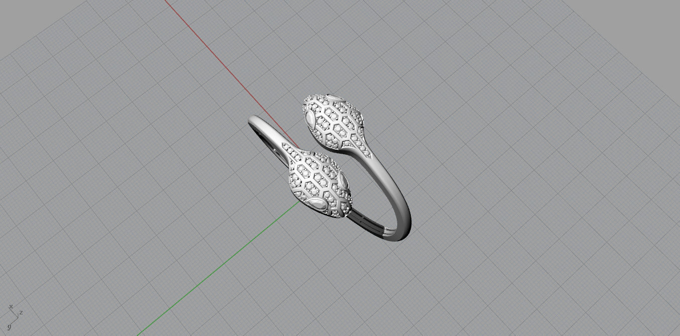 BVLGARI Bracelets 3D print model_12