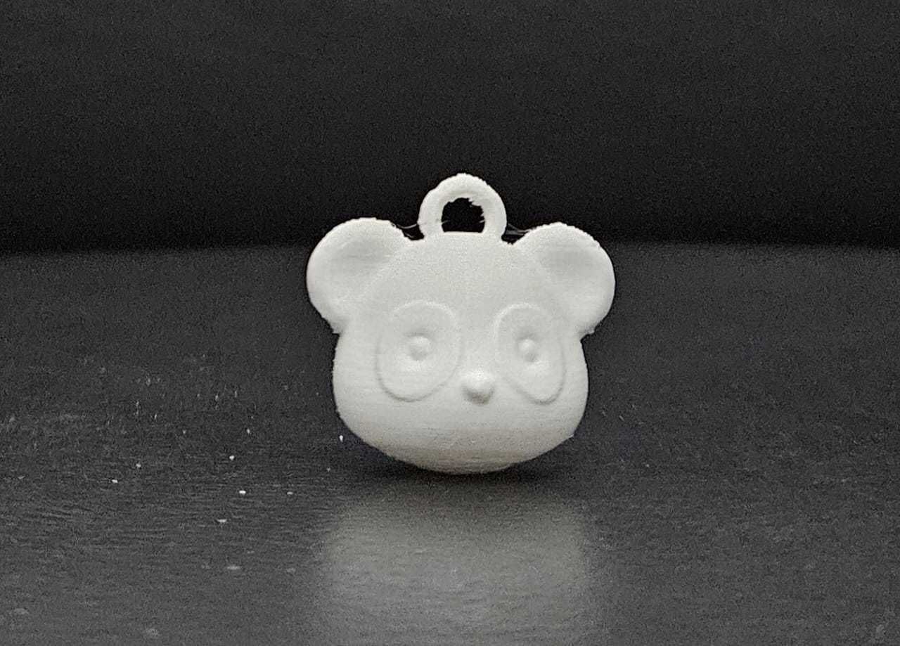 Cute Panda Head 3D print model_5