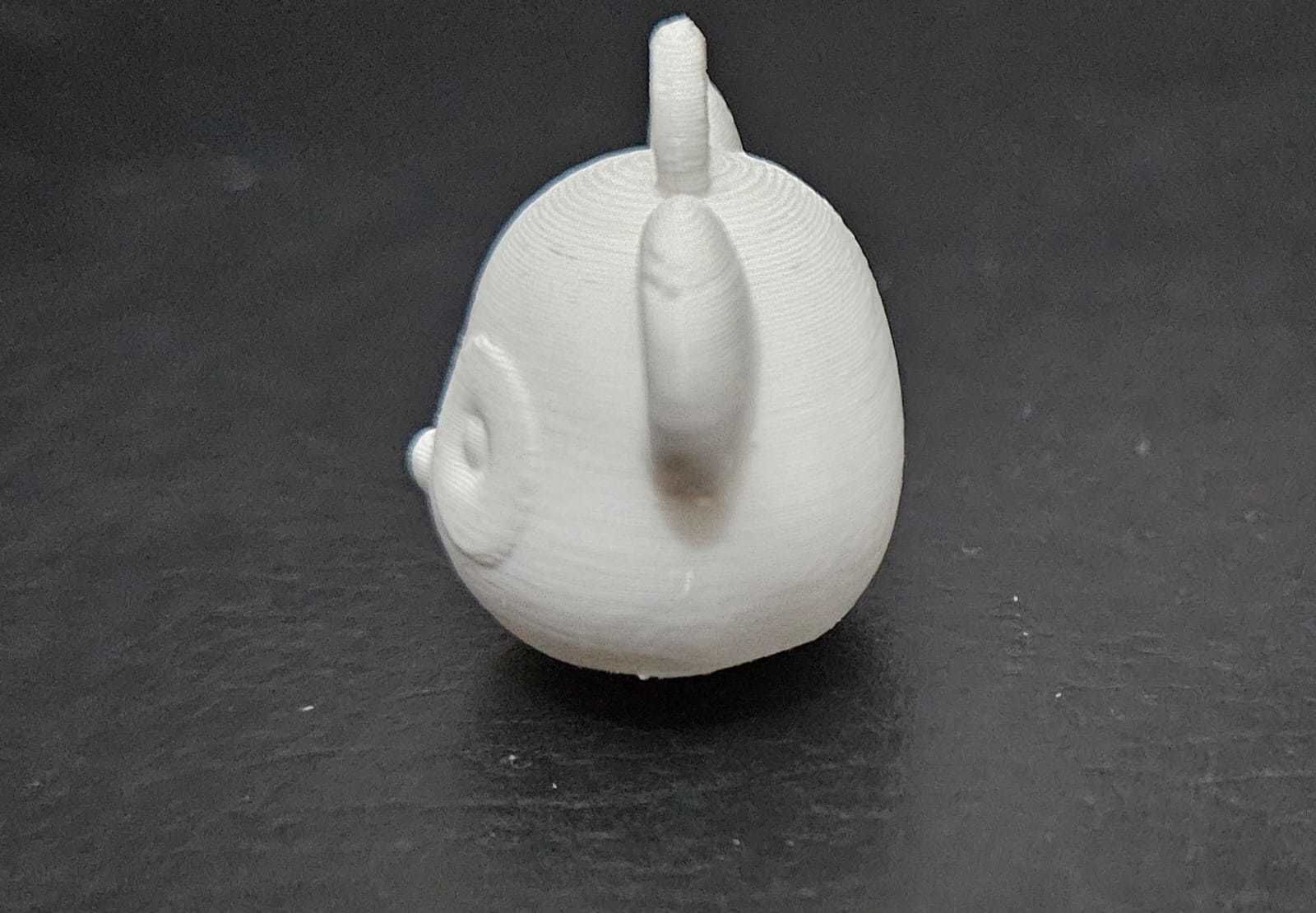 Cute Panda Head 3D print model_7