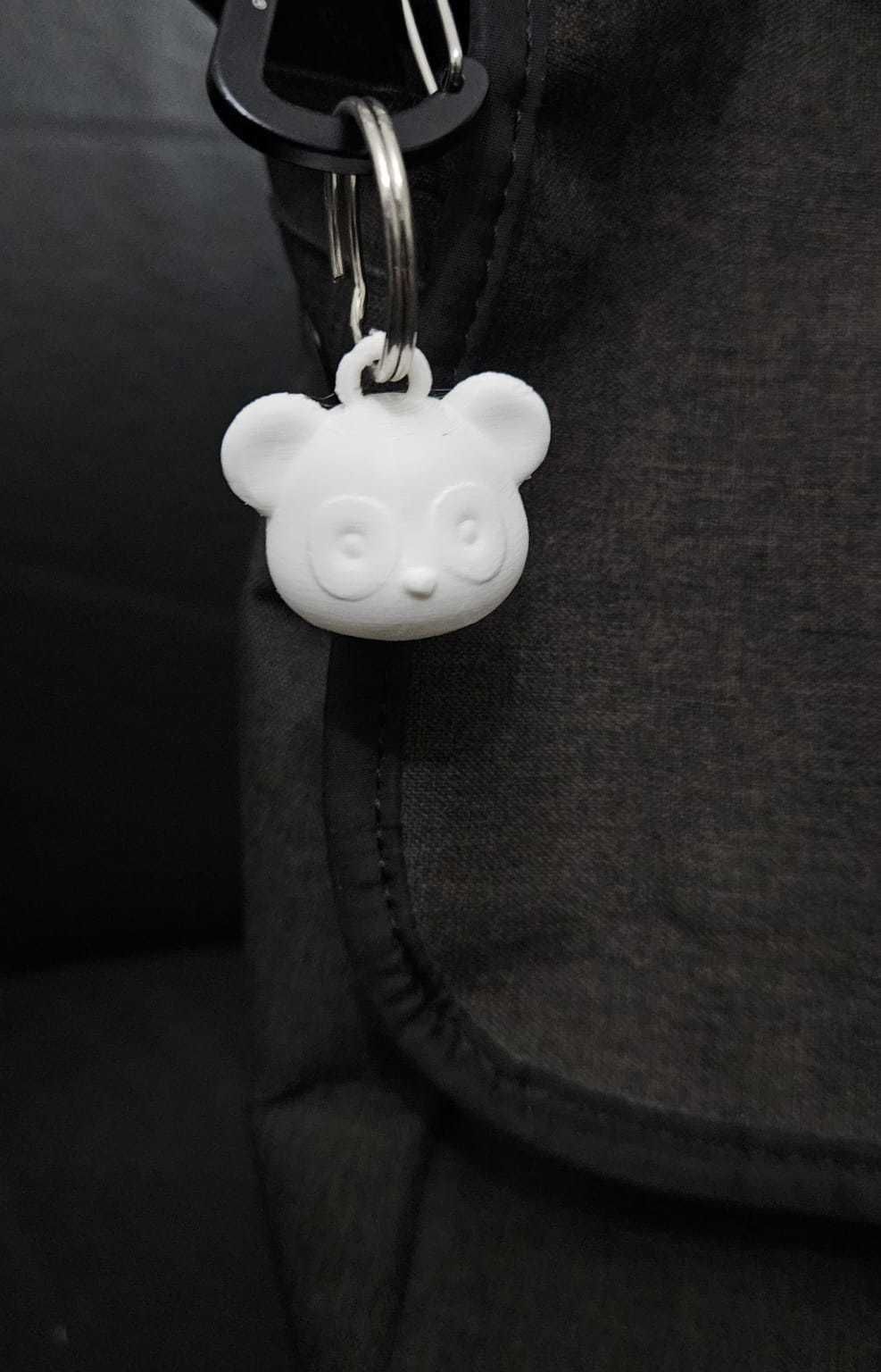 Cute Panda Head 3D print model_14