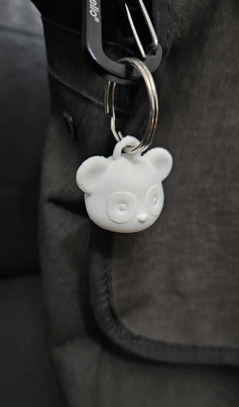 Cute Panda Head 3D print model_13