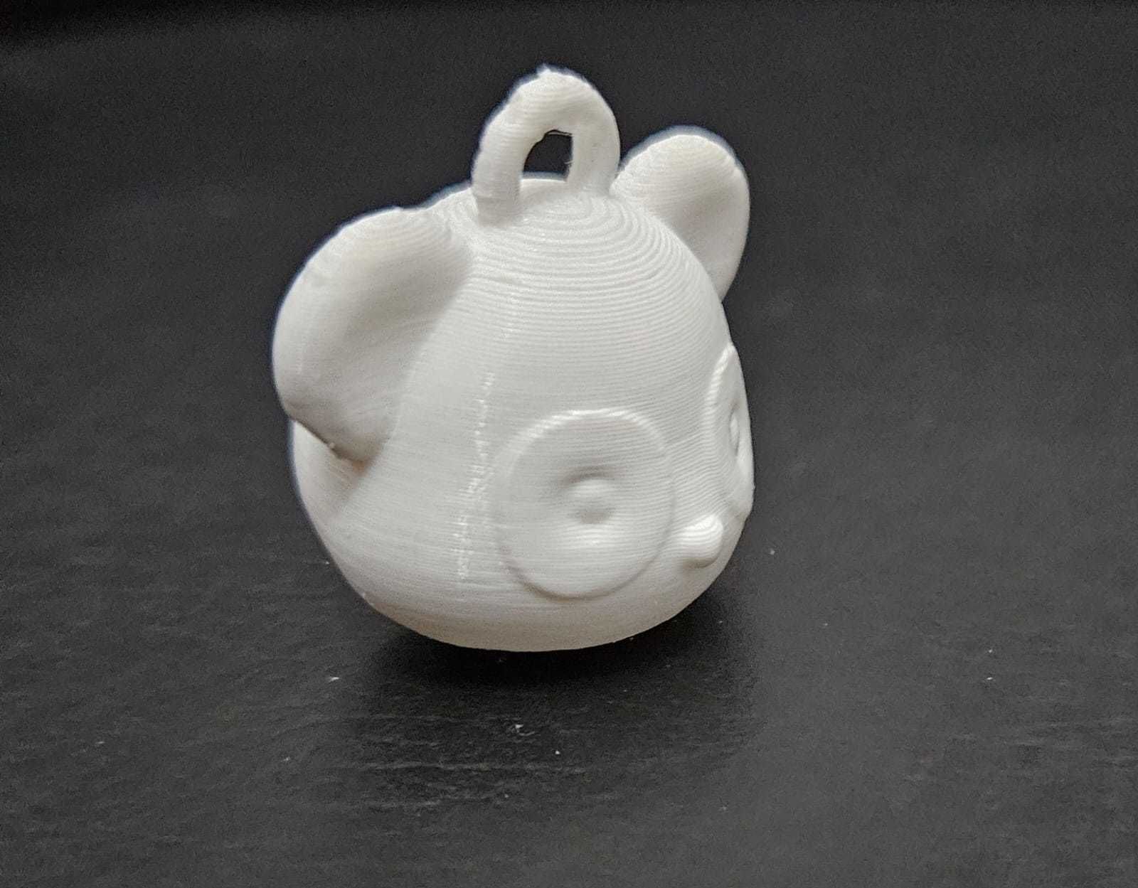 Cute Panda Head 3D print model_10