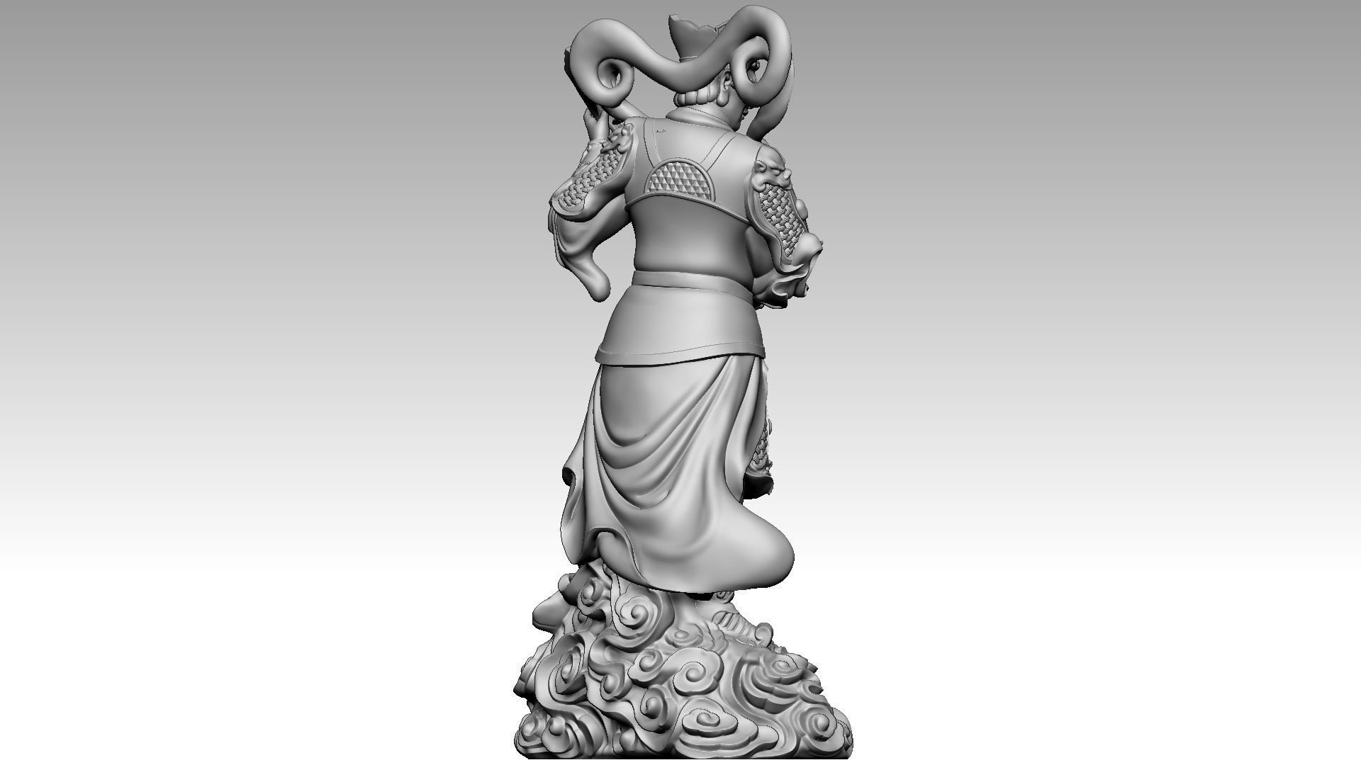 the four Heavenly Kings  3 3D print model_5