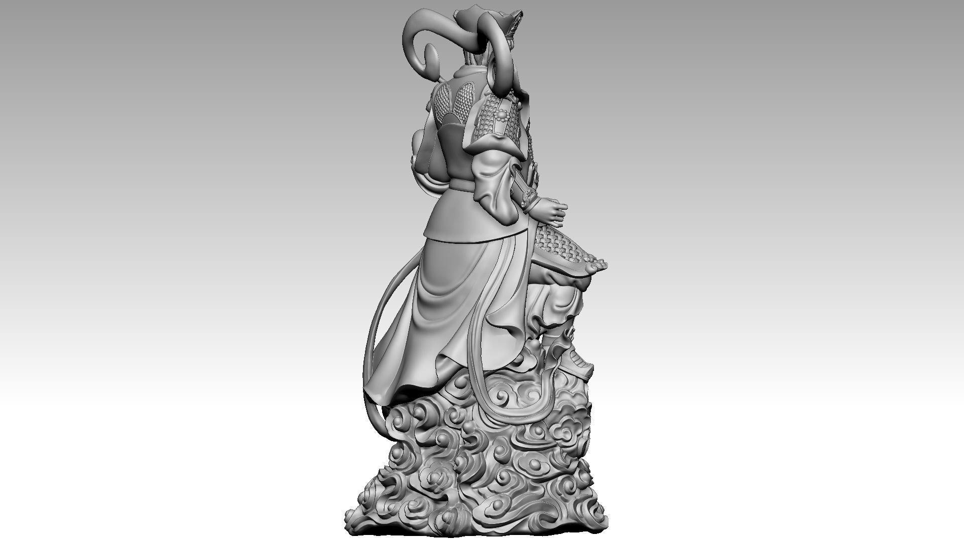 the four Heavenly Kings 4 3D print model_5