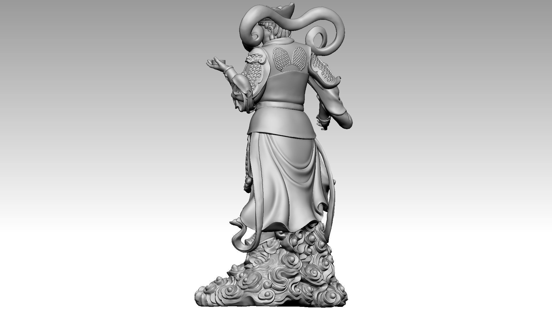 the four Heavenly Kings 4 3D print model_3