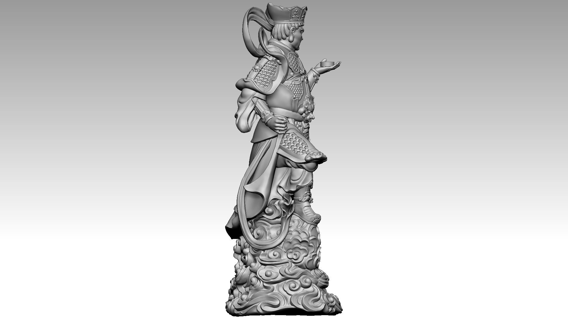the four Heavenly Kings 4 3D print model_6
