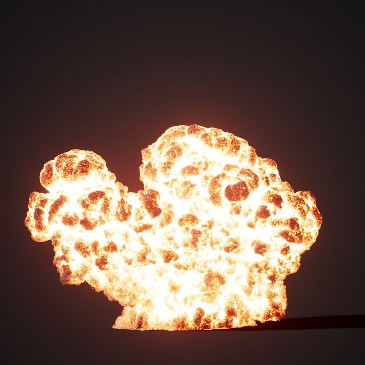 Animated Gasoline Explosion 8 3D model_9
