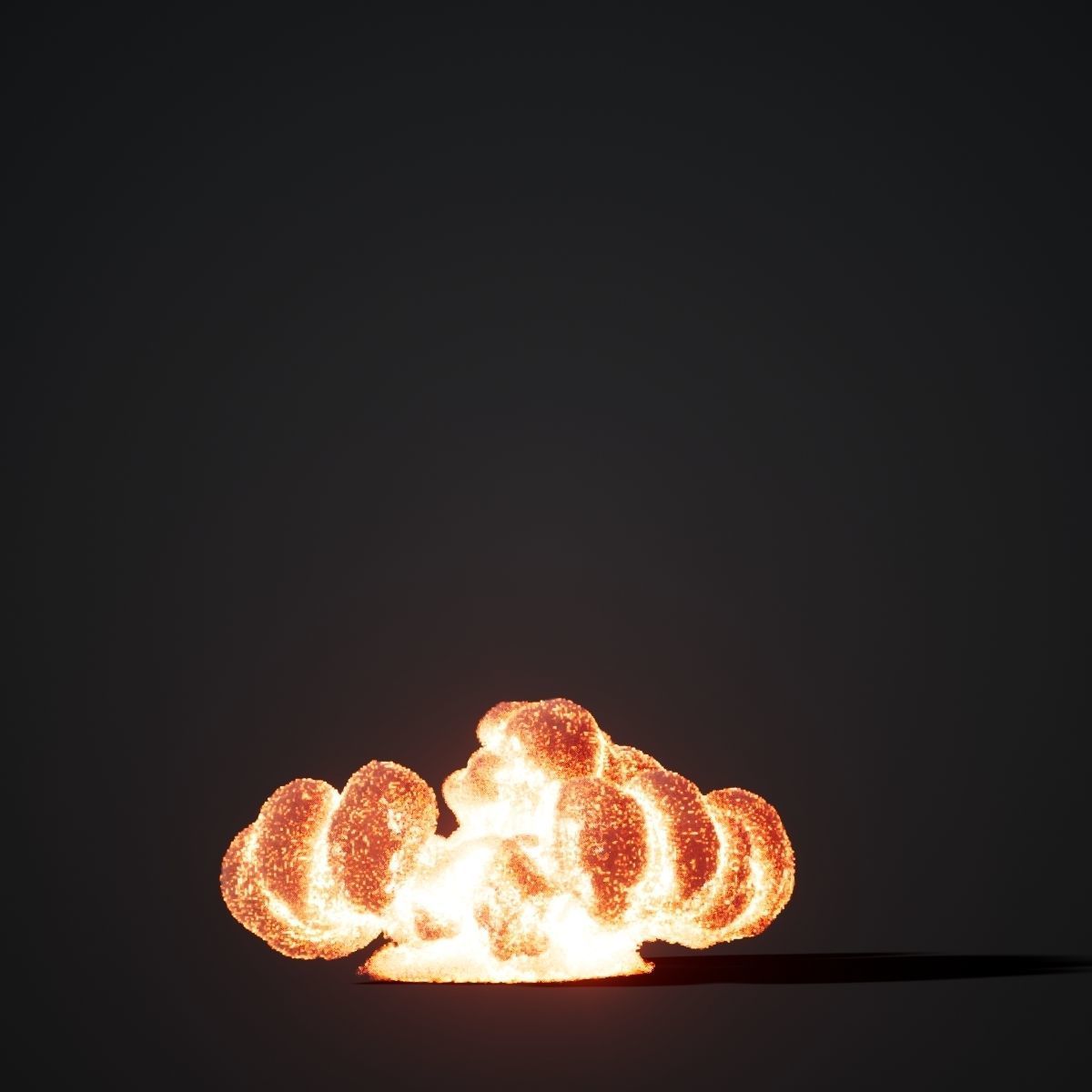Animated Gasoline Explosion 8 3D model_6