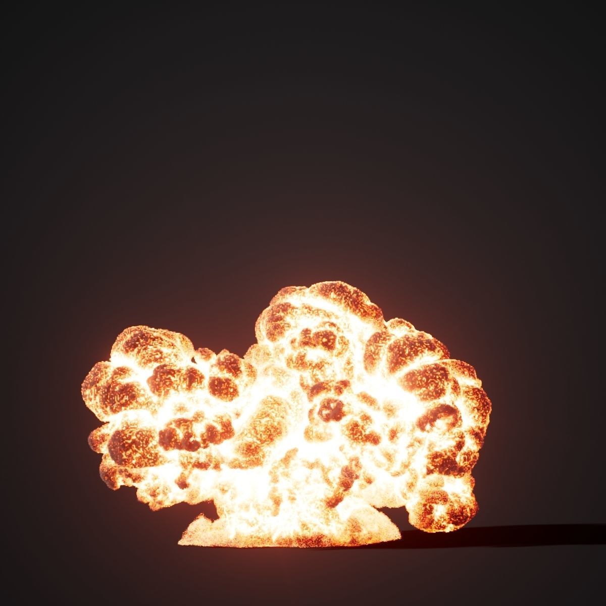 Animated Gasoline Explosion 8 3D model_8