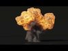 Animated Gasoline Explosion 8 3D model_3