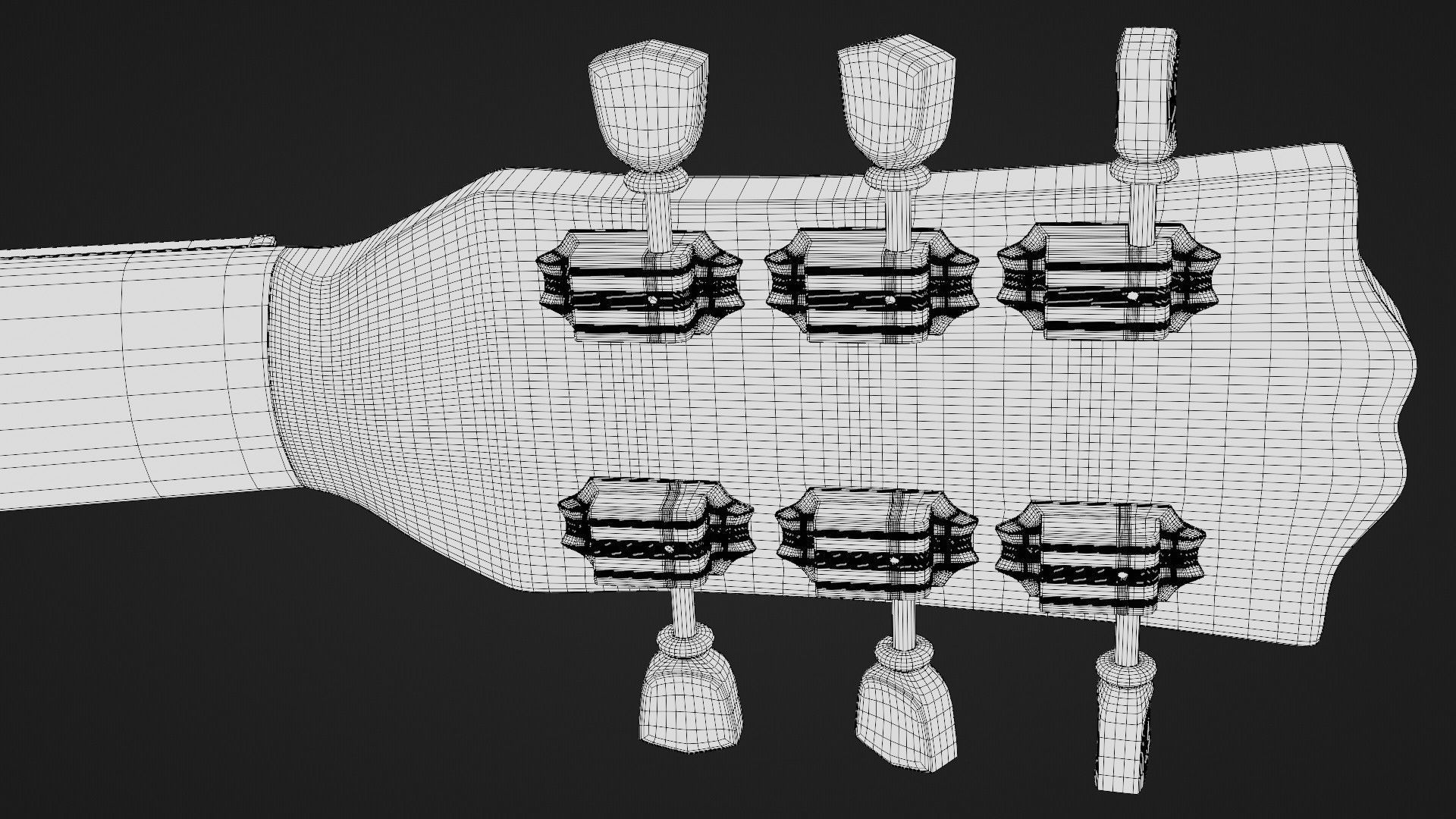 Gibson Les Paul Standard - HighPoly 3D model_14