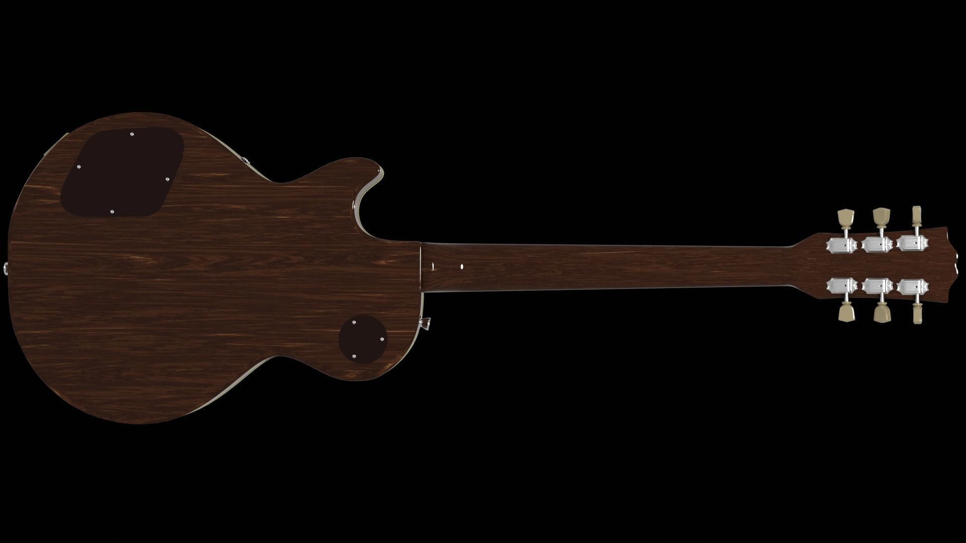 Gibson Les Paul Standard - HighPoly 3D model_7