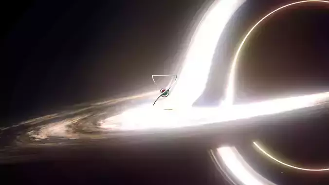 FREE BLACKHOLE PROJECT FILE BLENDER Free 3D model