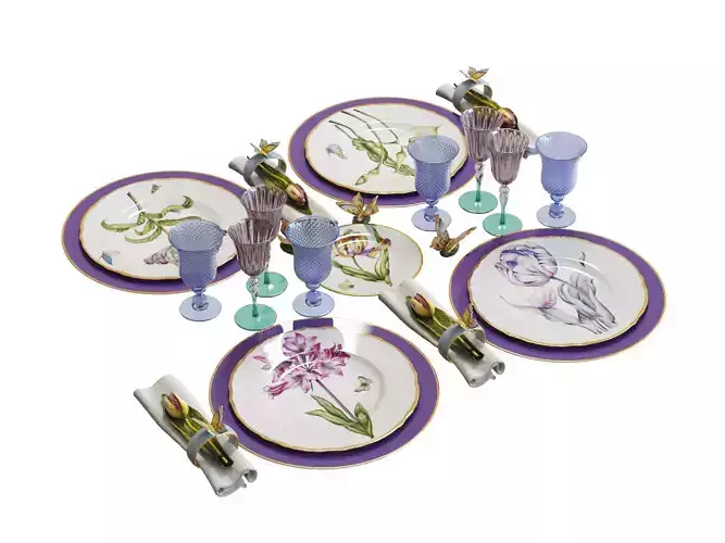 Dinnerware Set 01 - Anna Weatherley