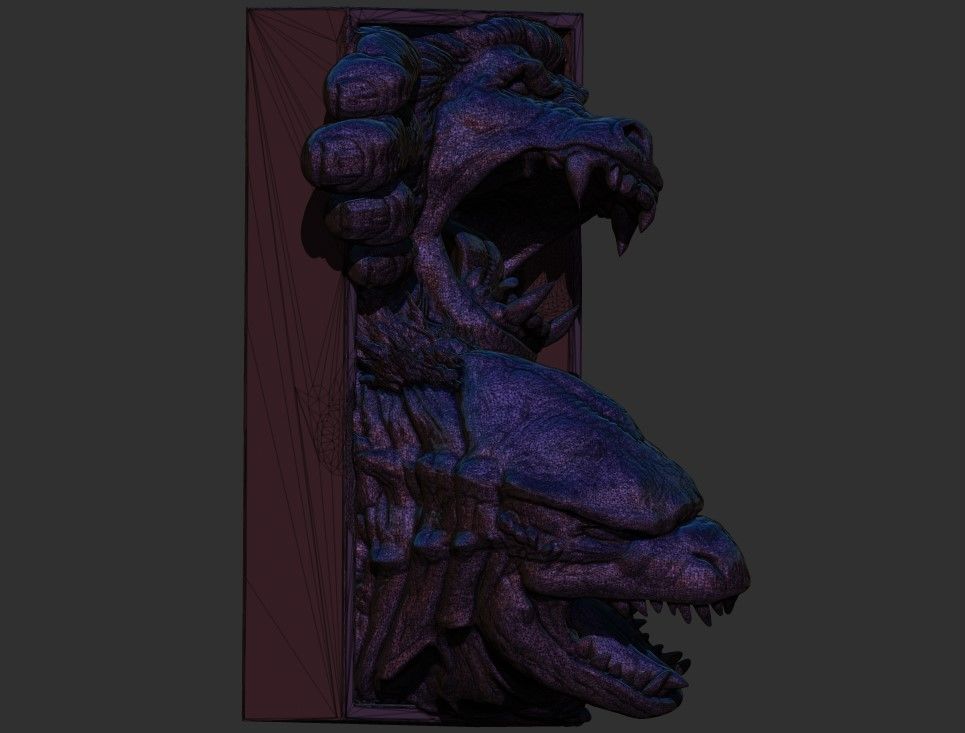Godzilla x kong BOOKMARK 3D print model_6