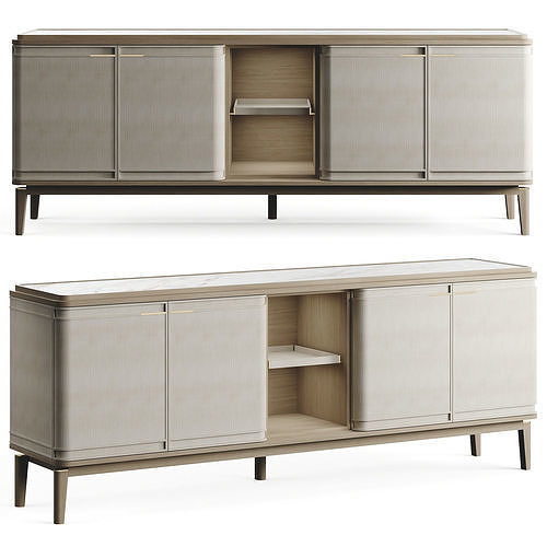FRATO AUSTIN Sideboard Low-poly 3D model