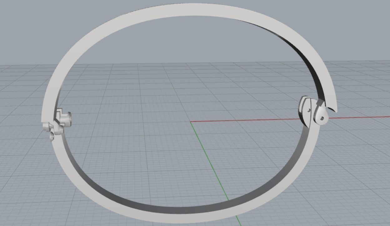 bracelet lovee 3D print model_17