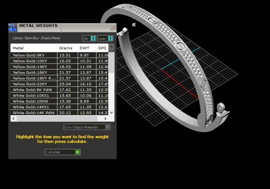 bracelet lovee 3D print model_21