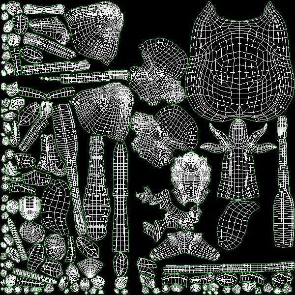 Chinese Supernatural Beast Pixiu Low-poly 3D model_9