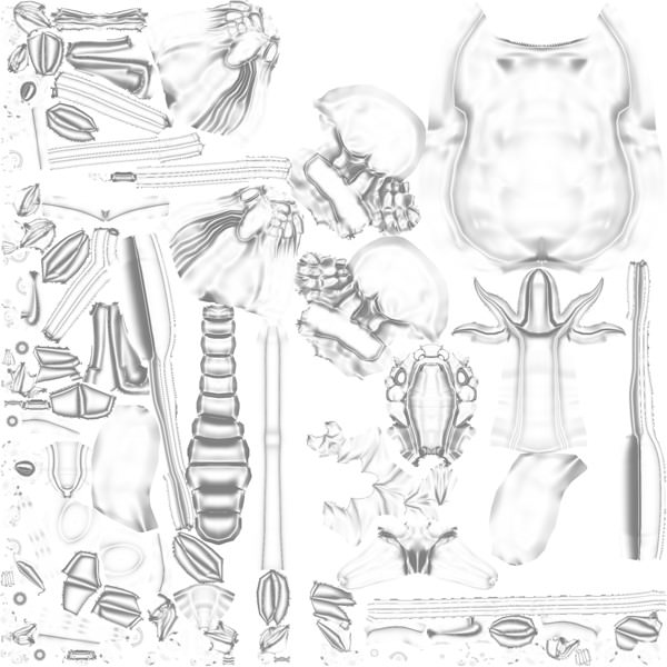 Chinese Supernatural Beast Pixiu Low-poly 3D model_10