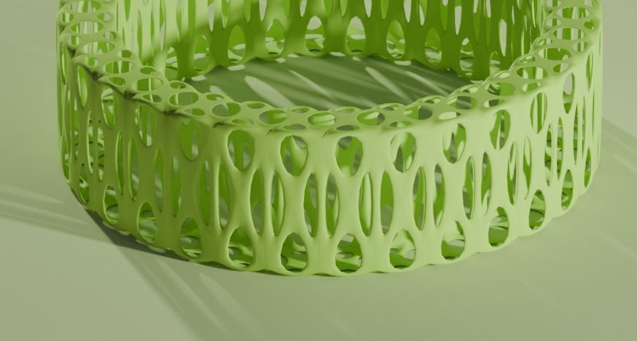 3D wire ring 3D print model_6