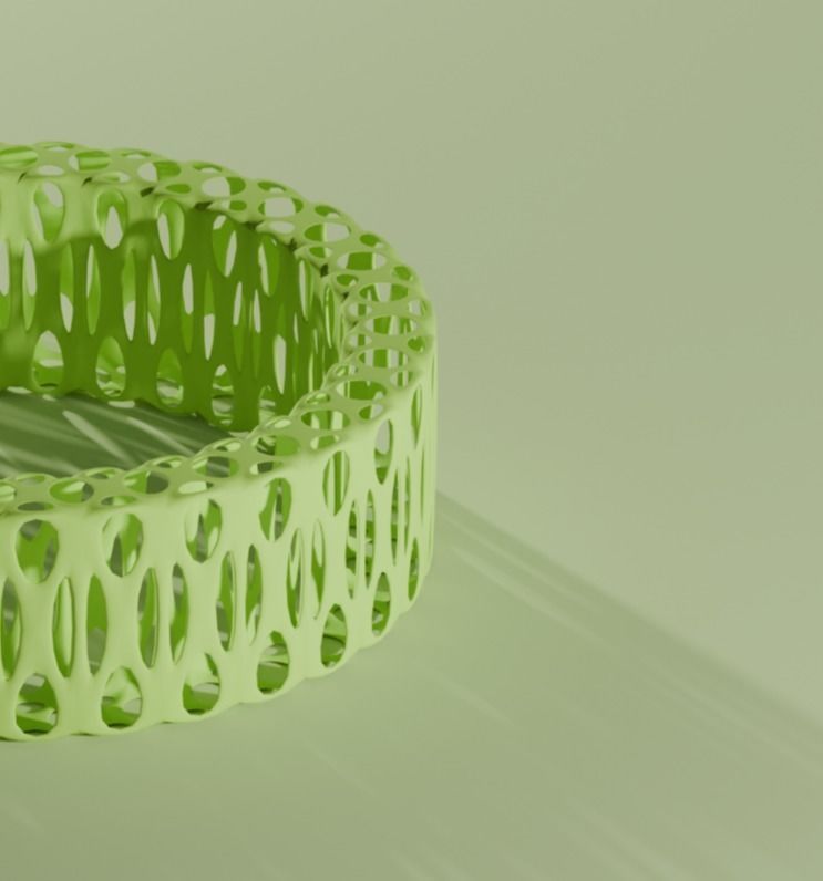 3D wire ring 3D print model_5