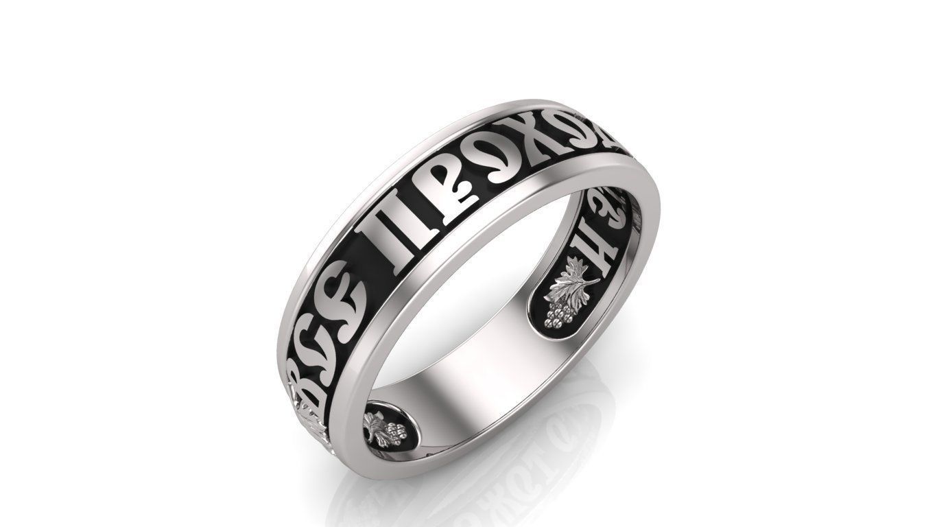 the ring keeps going through 3D print model_1