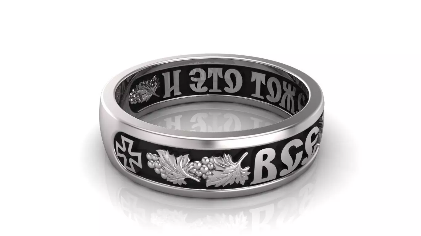 the ring keeps going through 3D print model_0