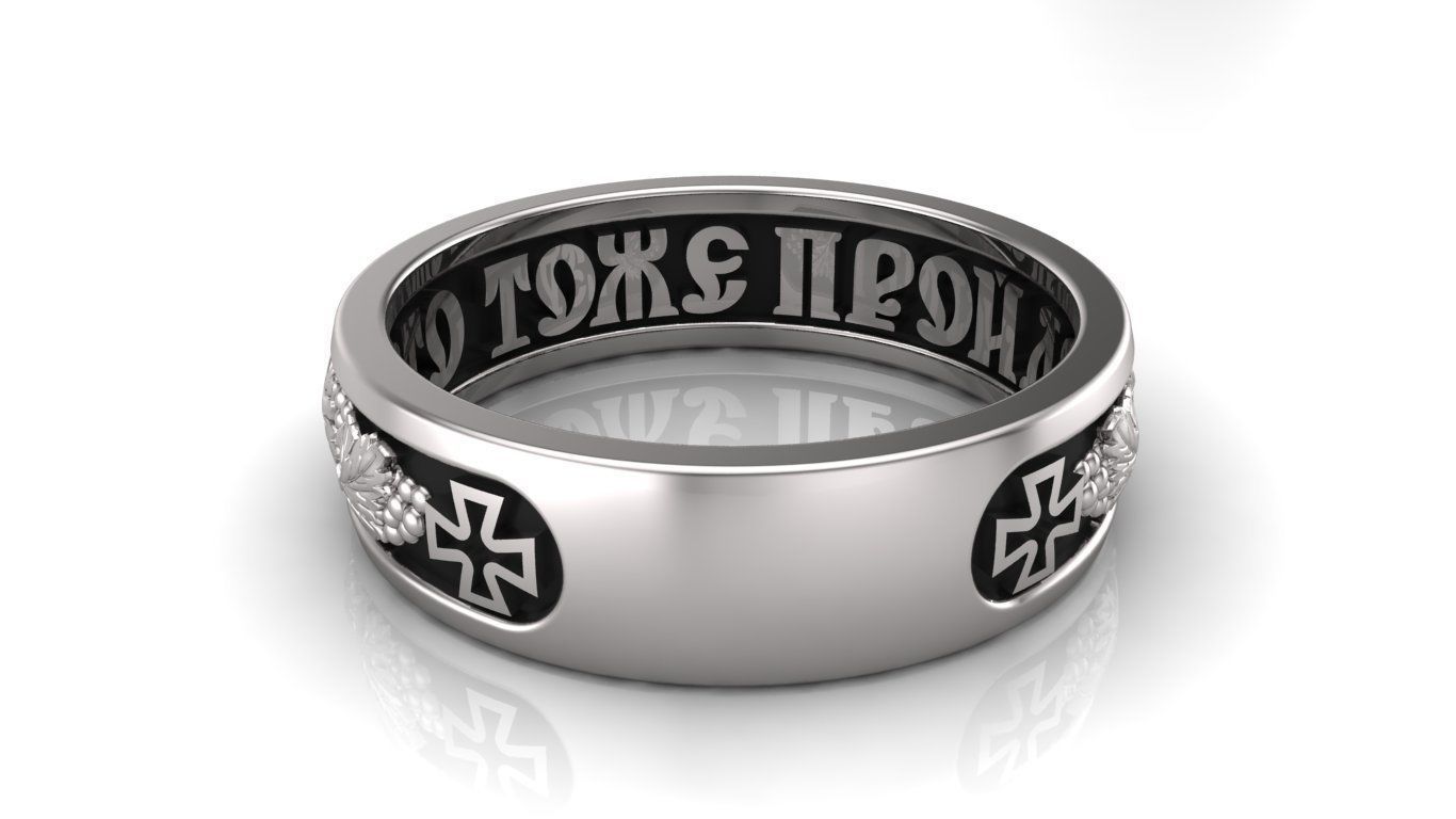 the ring keeps going through 3D print model_4