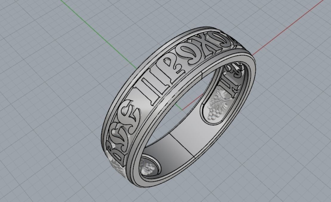 the ring keeps going through 3D print model_11