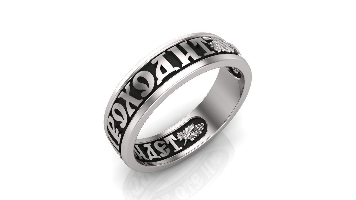 the ring keeps going through 3D print model_2