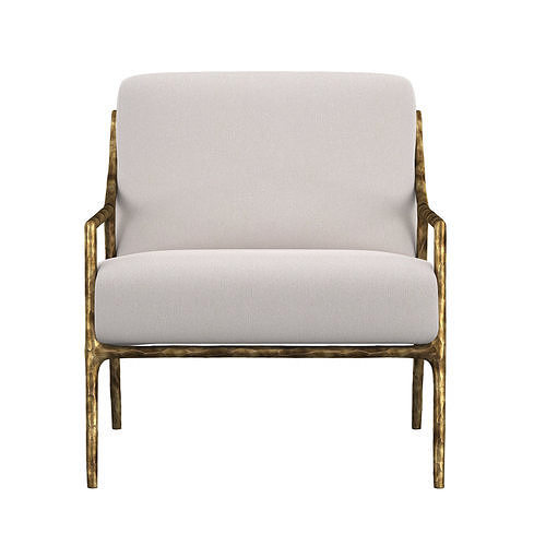 HADDEUS SLOPE ARM CHAIR 3D model 3