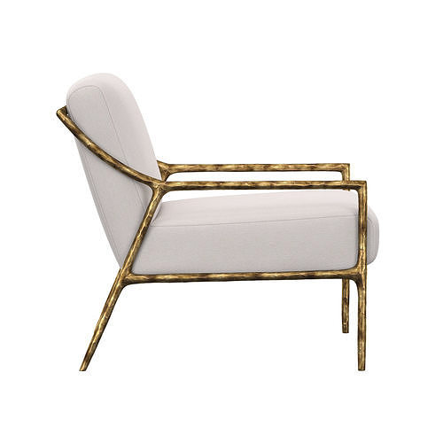 HADDEUS SLOPE ARM CHAIR 3D model 5