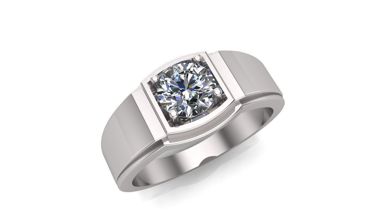 Rings 3D print model_4