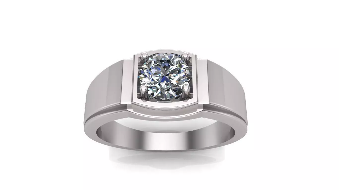 Rings 3D print model_0