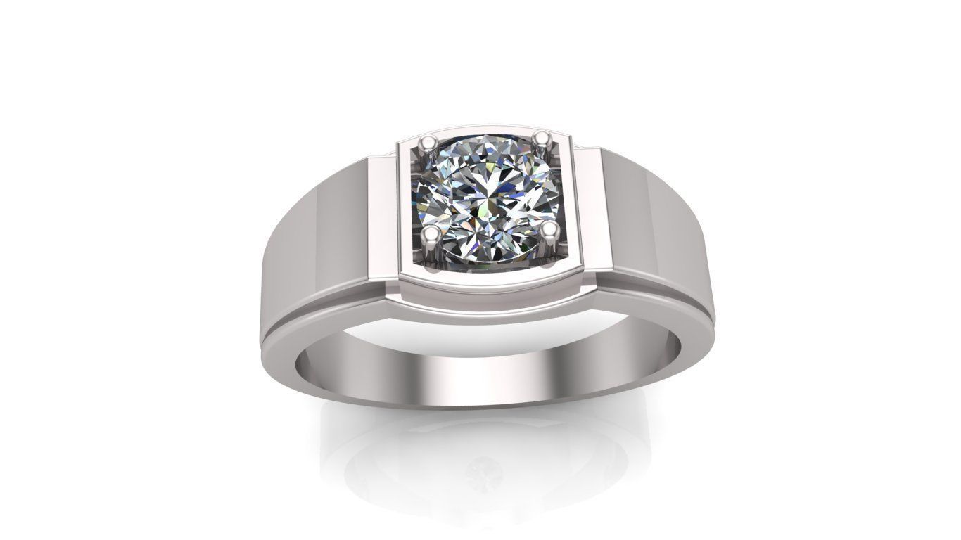 Rings 3D print model_7