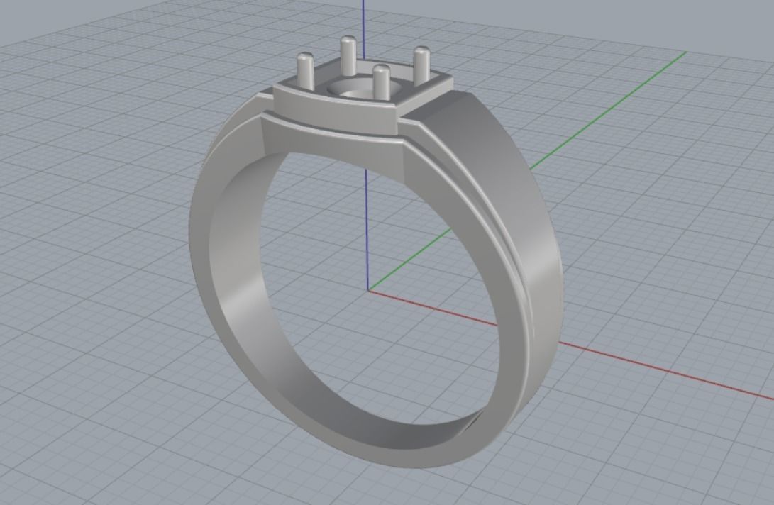 Rings 3D print model_15