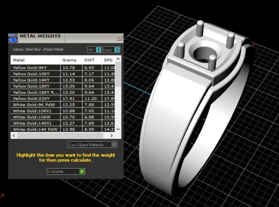 Rings 3D print model_9