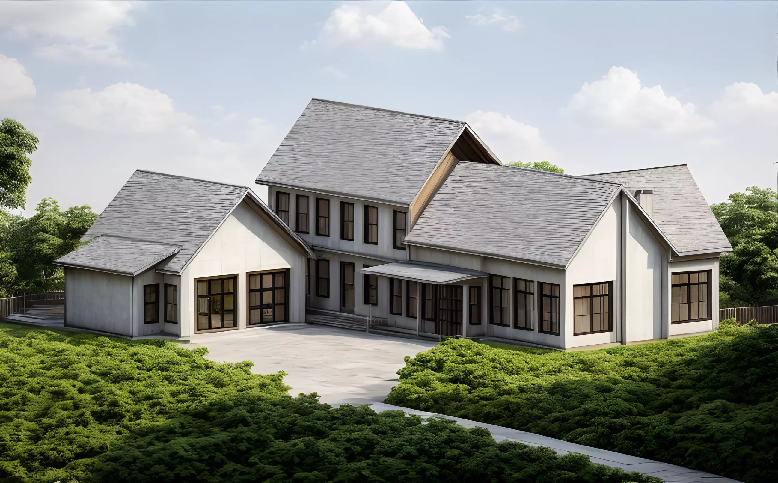 Revit Model wood House 3D model