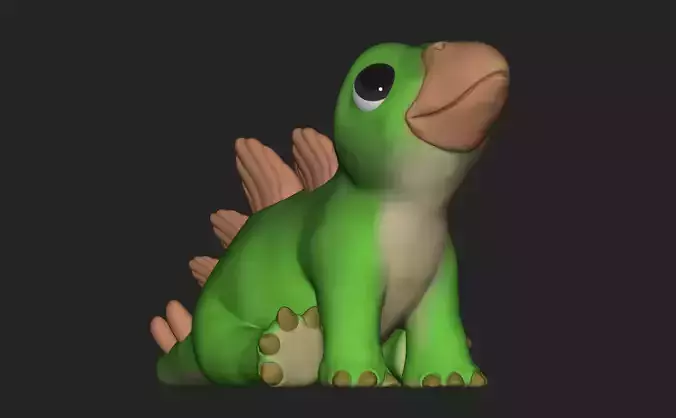Stegosaurus Cute 