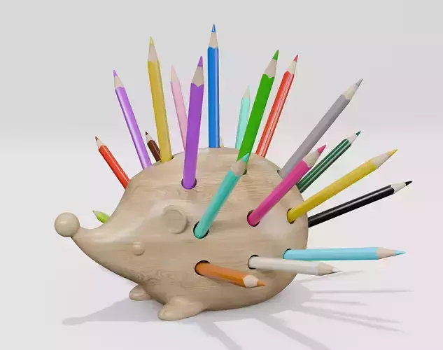 ERIZO ORGANIZADOR DE COLORES 3D print model