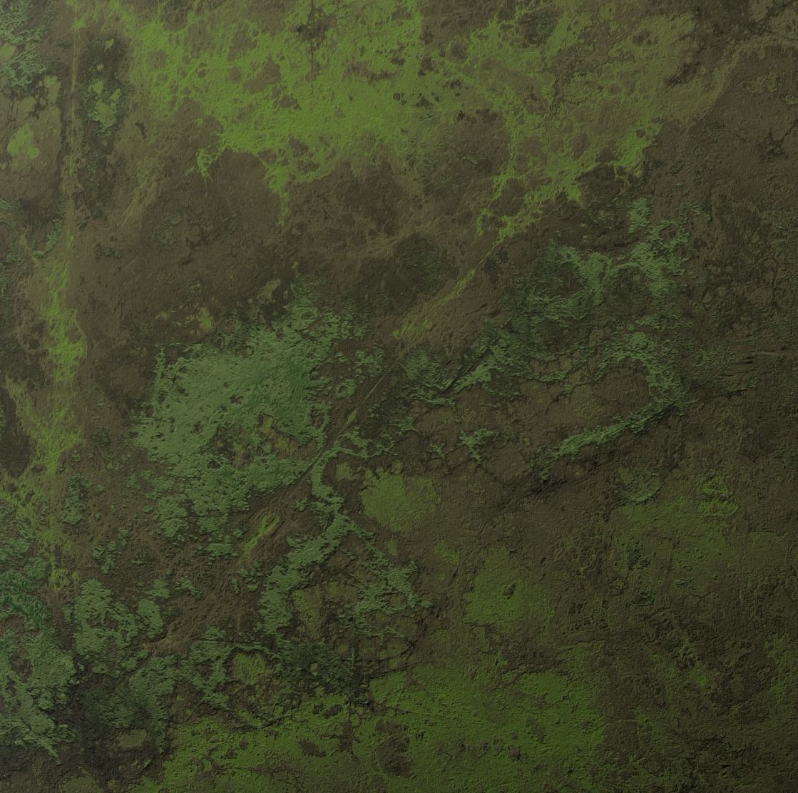 Planet Space Ready to game Low-poly 3D model_10