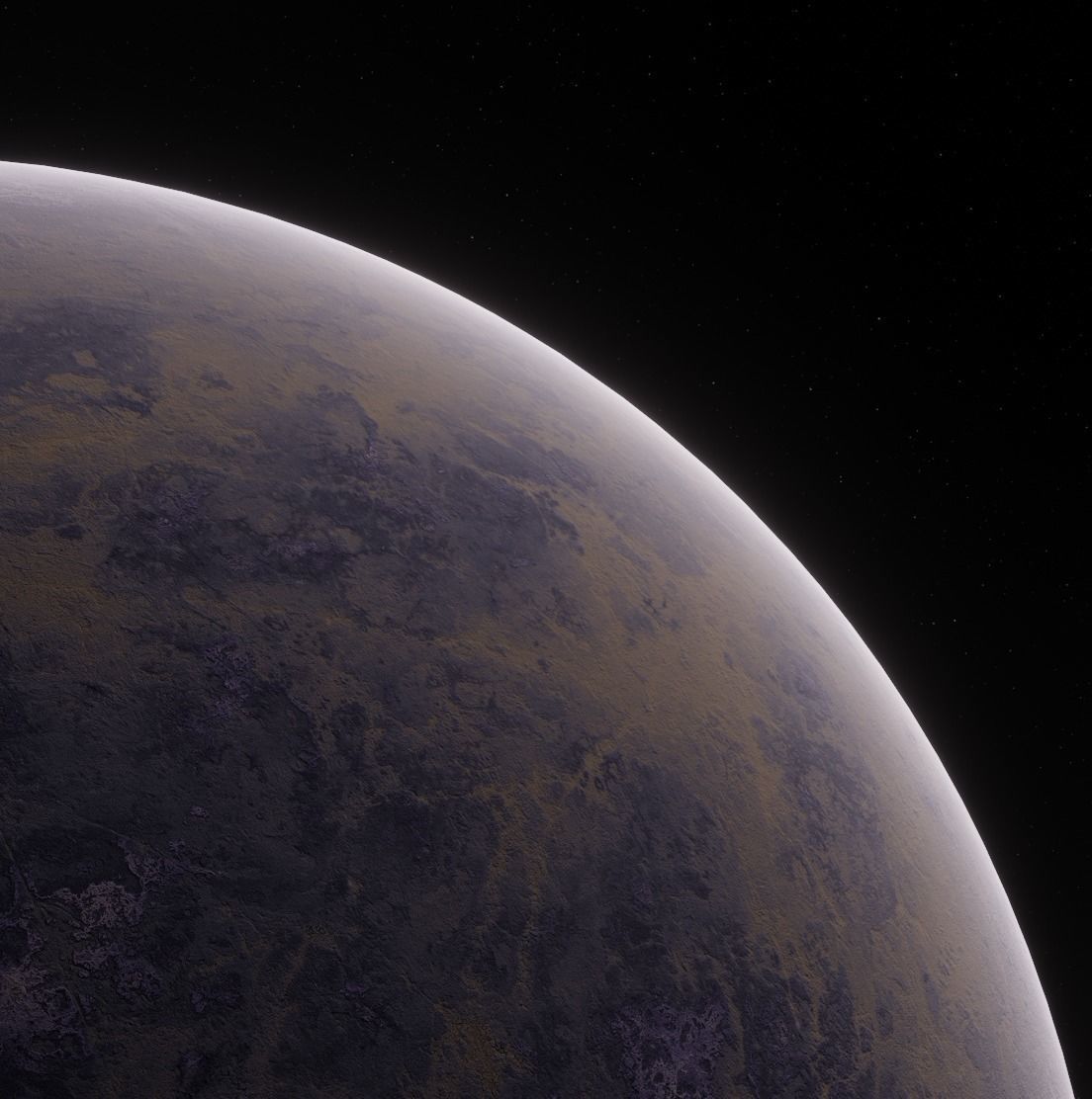 Planet Space Ready to game Low-poly 3D model_33